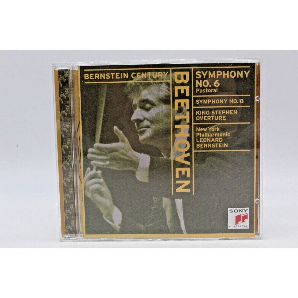Beethoven Symphony No.6 No.8  Leonard Bernstein Sony US CD 1998 Club Edition